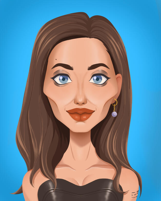 Minimalist Caricature